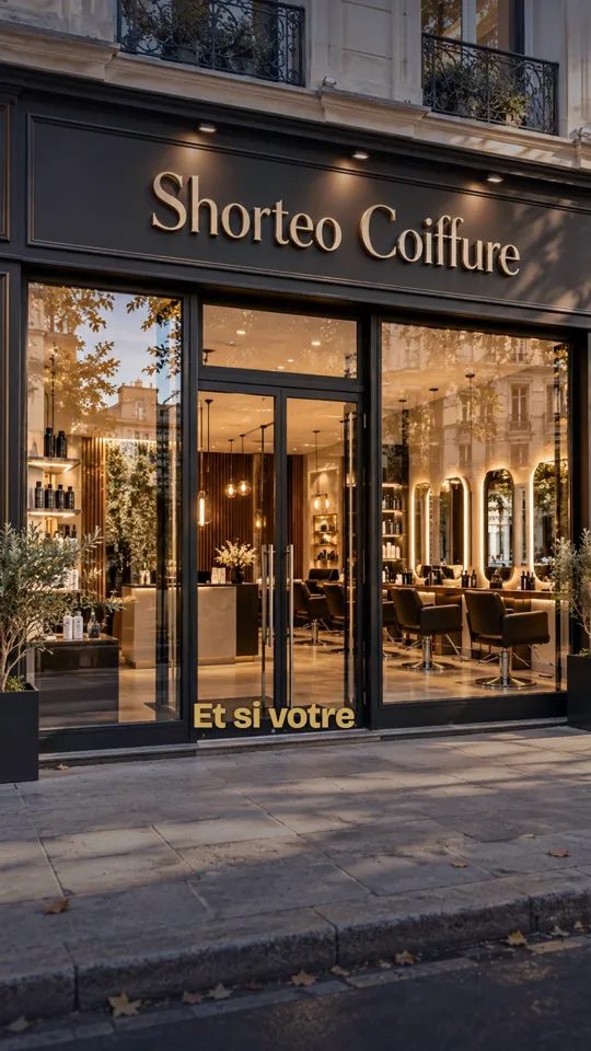 Exemple de vidéo pour coiffeur