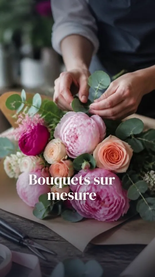 Exemple de vidéo pour fleuriste